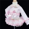 Baby Girls Floral Long Sleeve Romper Set "MYD812"