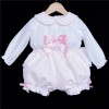 Baby Girls Pink Waffle Shorts Set with Blouse "MYD830P"