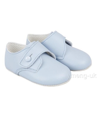 Baby Boys Patent Pram Shoes...