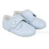 Baby Boys Patent Pram Shoes "B626 Blue"