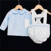 Baby Boys Blue Rocking Horse Outfit "MYD212"