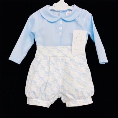 Boys Blue Rocking Horse Outfit "MYD213"