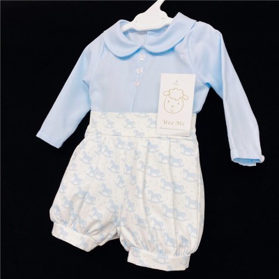 Boys Blue Rocking Horse Outfit "MYD213"