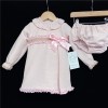 Baby Girls Pink Tweed A Line Dress Set "MYD205"
