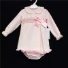 Baby Girls Pink Tweed A Line Dress Set "MYD205"