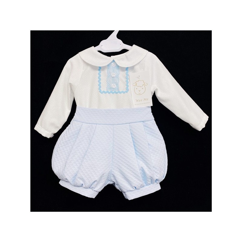 Boys Blue Waffle Jam Pants Outfit "MYD216"
