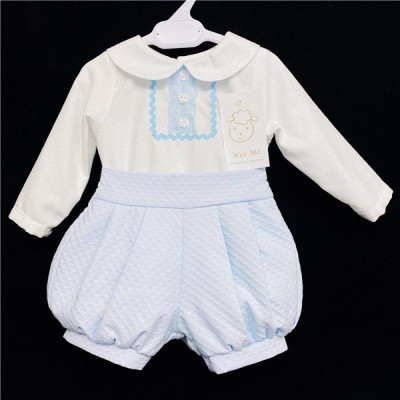 Boys Blue Waffle Jam Pants Outfit "MYD216"