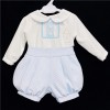 Boys Blue Waffle Jam Pants Outfit "MYD216"