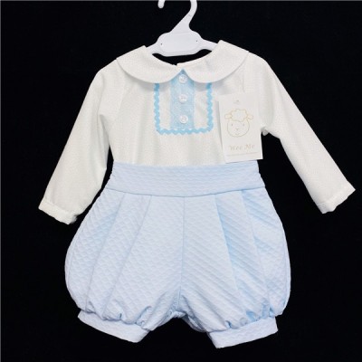 Boys Blue Waffle Jam Pants Outfit "MYD216"