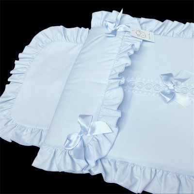 Baby Boys Blue Waffle Pram Sets "PS04"