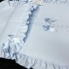 Baby Boys Blue Waffle Pram Sets "PS04"