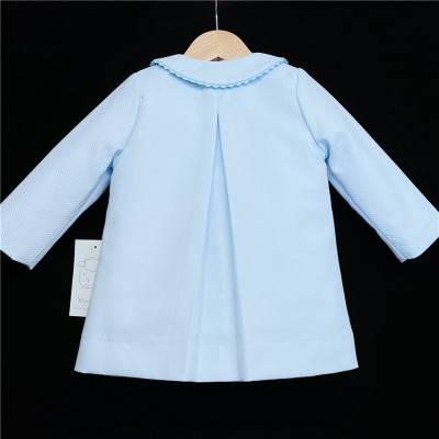 Baby Boy Blue Waffle Jacket "ABR003"