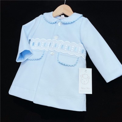 Baby Boy Blue Waffle Jacket "ABR003"