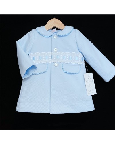 Baby Boy Blue Waffle Jacket...