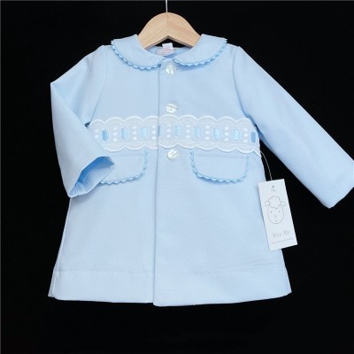 Baby Boy Blue Waffle Jacket "ABR003"