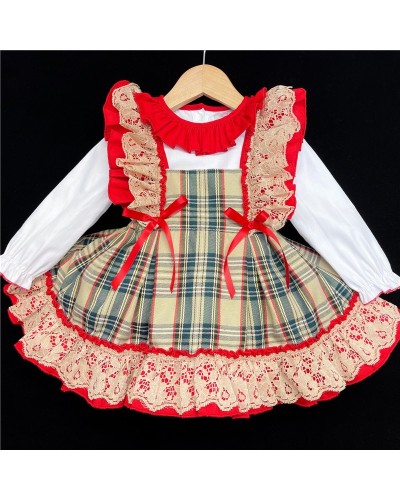 Baby Girl Tartan Pinafore...