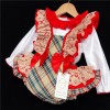 Baby Girls Tartan Romper Set "2165 Beige"