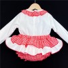 Baby Girls Gingham Skirts Set "MYD823 Red"