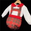 Baby Boys Tartan Outfit "MYD825 Red"