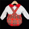 Baby Boys Tartan Outfit "MYD825 Red"