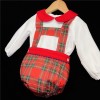 Baby Boys Tartan Outfit "MYD825 Red"