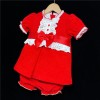Baby Girl A Line Velvet Dress Set "2164"