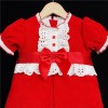 Baby Girl A Line Velvet Dress Set "2164"