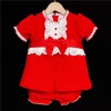 Baby Girl A Line Velvet Dress Set "2164"