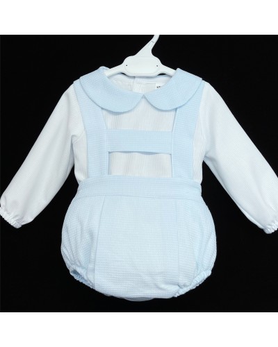 Baby Boys Blue Waffle...