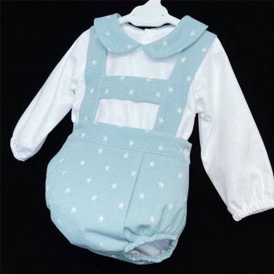 Baby Boys Grey Star Shorts Set "LM158"