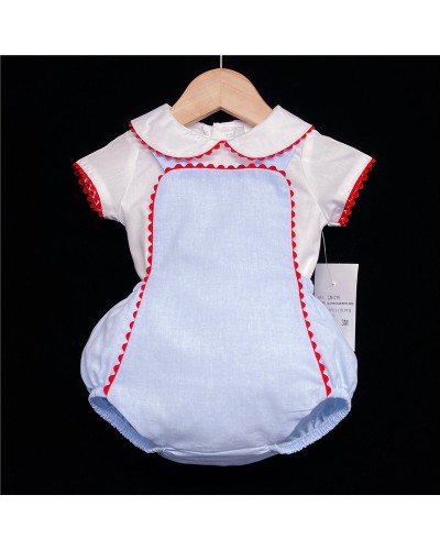 Baby Boys Blue with Red...