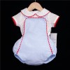 Baby Boys Blue with Red Romper Set "LM019"