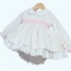Baby Girls Pink Rocking Horse Puff Dress Set "MYD203"