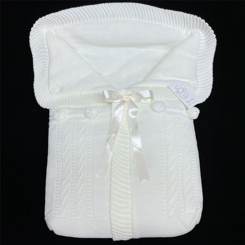 Cream Knitted Sleeping Bag "BN01 Cream"