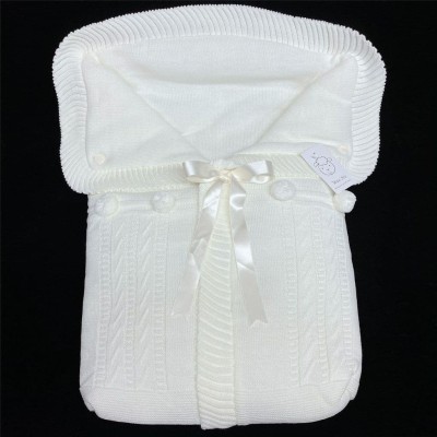 Cream Knitted Sleeping Bag "BN01 Cream"