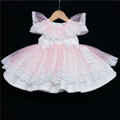 Baby Girl Pink Puff Ball Dress "2014 P"