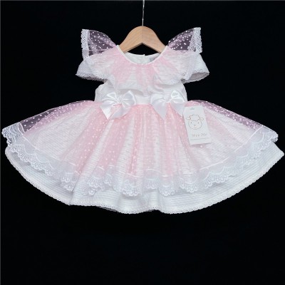 Baby Girl Pink Puff Ball Dress "2014 P"