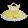 Baby Girl Spanish Yellow Puff Ball Sailor Dress "2015 Yellow"