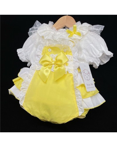 Baby Girl Yellow Frilly...