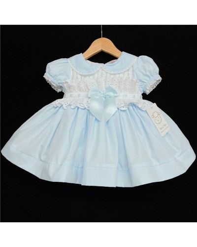 Baby Girl Pale Blue Puff...