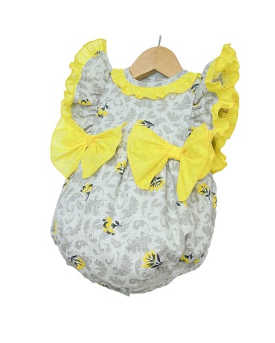 Baby Girl Grey Floral...