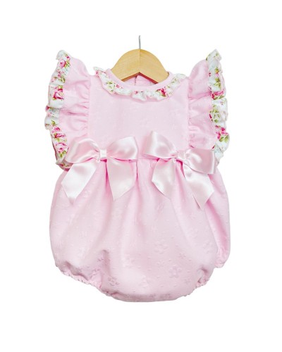 Baby Girl Pink Jacquard...